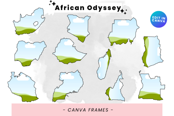 African Odyssey Canva Frames: Unlock Your Creative Vision