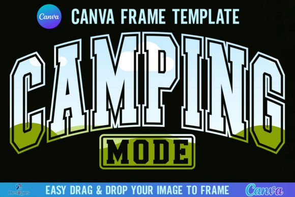 Camping Varsity Canva Template Frame: A Designer's Guide