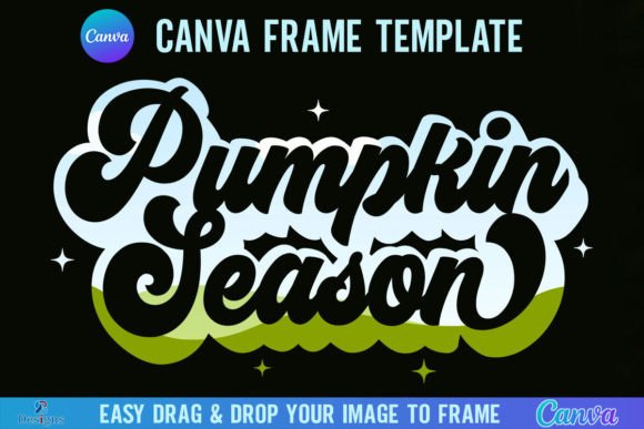 Pumpkin Season Canva Frame Template: Your Autumn Design Solution