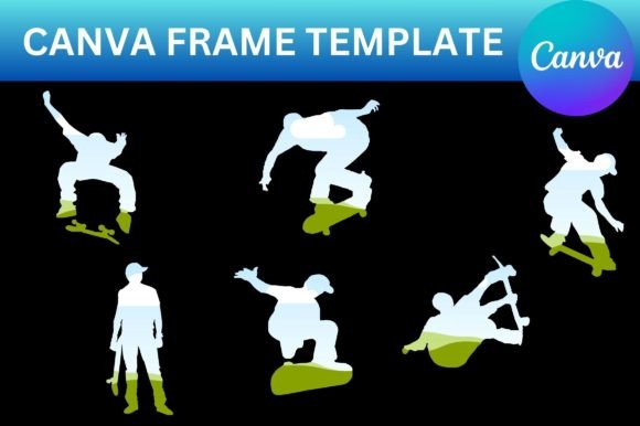 Skate Canva Frame Template: Your Shortcut to Dynamic Visuals