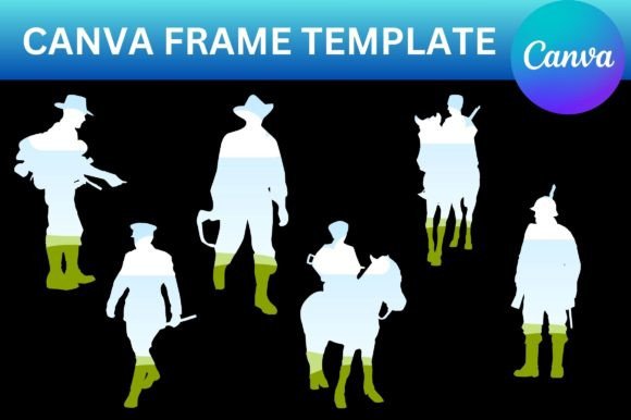 Soldier Canva Frame Template: Military-Grade Design Precision