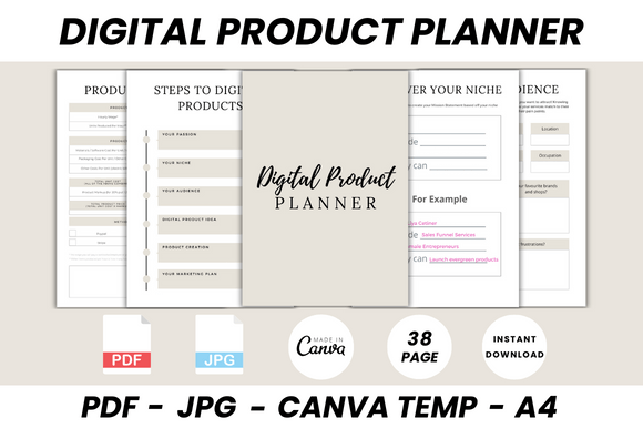 Streamline Your Digital Business with the Ultimate Planner Template