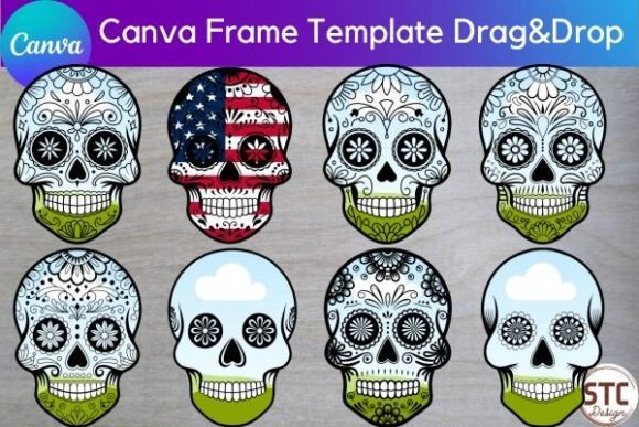 Sugar Skull Canva Frames: Your Key to Vibrant Visuals