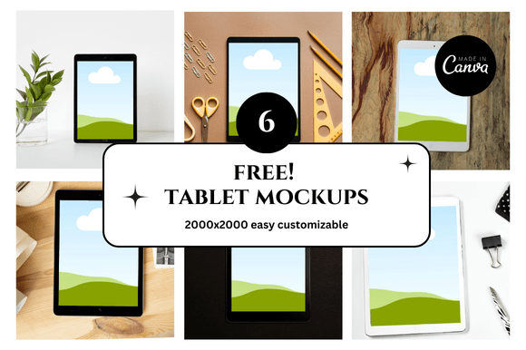 Tablet Etsy Canva Mockup: Elevate Your Digital Product Listings