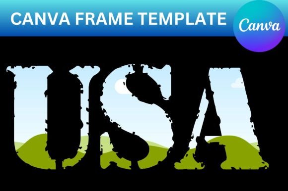 USA Canva Frame Template: Streamlining Your Designs